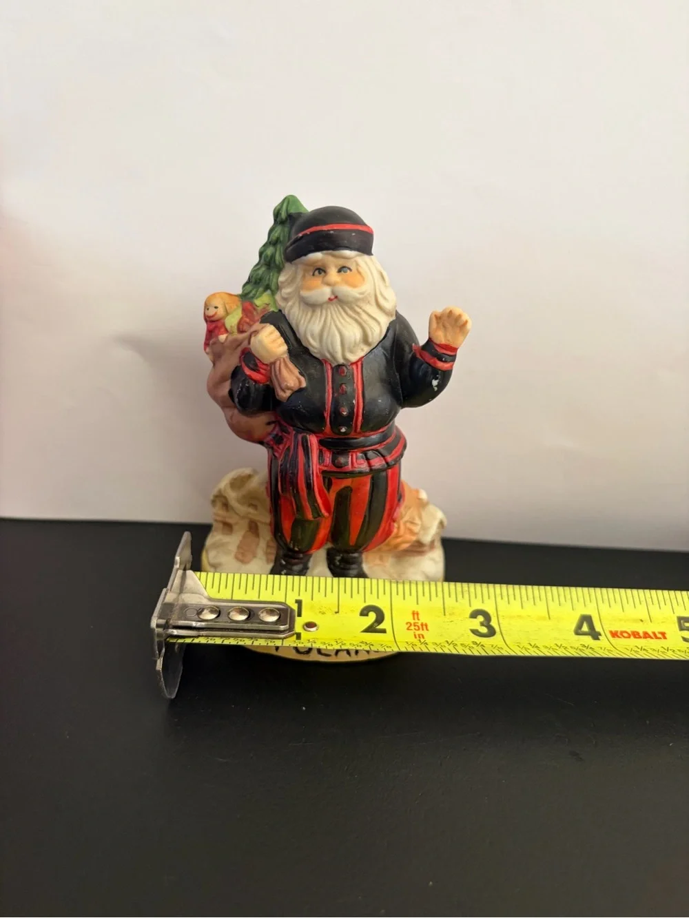 Vintage Santa Claus Country - Poland Figurine Christmas Old World Folk Art